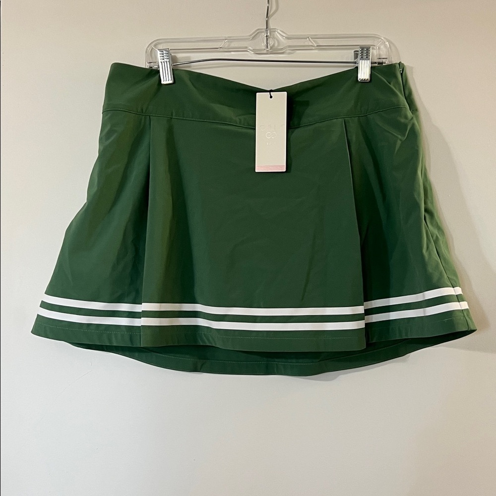 CALIA by Carrie Underwood Forest Green Mini Skort
